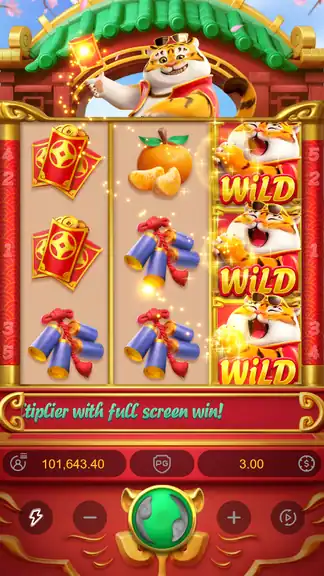 Fortune Tiger demo - Spin 752, balance 101,643 credits